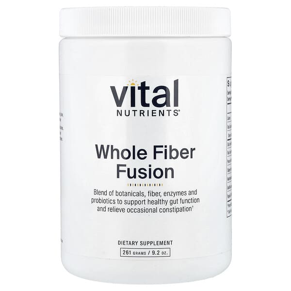 Vital Nutrients, Whole Fiber Fusion, 9.2 oz (261 g) — product photo 1