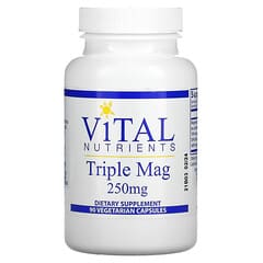 Vital Nutrients, Triple Mag, 250 mg, 90 Vegetarian Capsules
