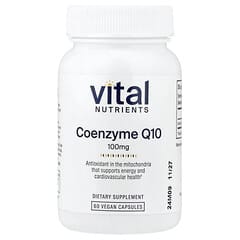 コエンザイムQ10、100mg、ヴィーガンカプセル60粒