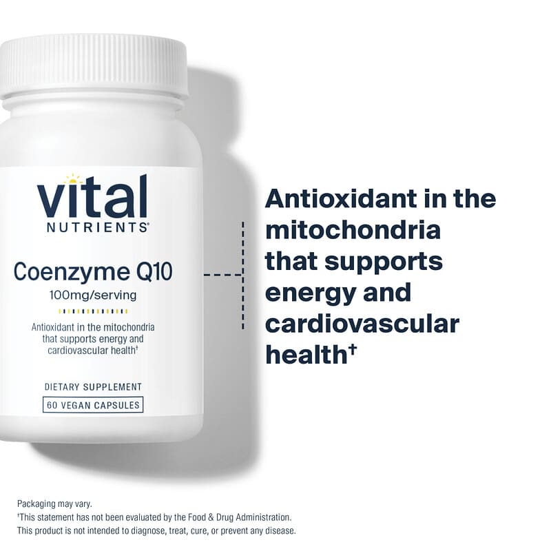 コエンザイムQ10、100mg、ヴィーガンカプセル60粒