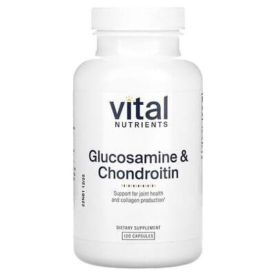 Vital Nutrients, Chitosamine & Chondroitin, 120 Capsules