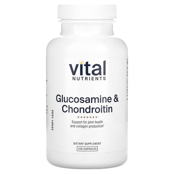 Vital Nutrients, Glucosamine &amp; Chondroitin, 120 Capsules