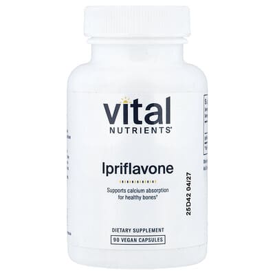 Vital Nutrients, Ipriflavone, 90 Vegan Capsules (300 mg per Capsule)