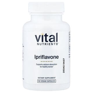 Vital Nutrients, Ipriflavone, 90 Vegan Capsules (300 mg per Capsule)
