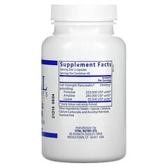 Vital Nutrients, Pancreatic Enzymes, 500 mg, 90 Capsules