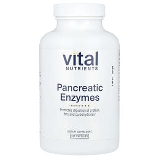 Vital Nutrients, Enzymes pancréatiques, 180 capsules