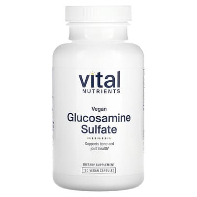 Vital Nutrients, Vegan Chitosamine Sulfate, 750 mg, 120 Vegan Capsules