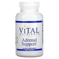 Vital Nutrients, Refuerzo suprarrenal, 120 cápsulas