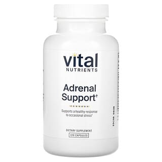 Vital Nutrients, Suporte Adrenal, 120 Cápsulas
