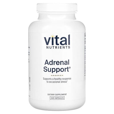 Vital Nutrients, Adrenal Support, 240 Capsules