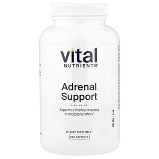 Vital Nutrients, добавка для поддержки надпочечников, 240 капсул