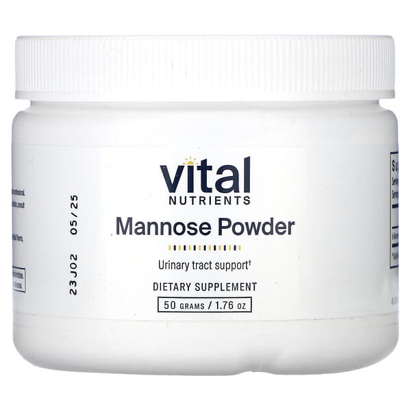 Mannose Powder, 1.76 oz (50 g)