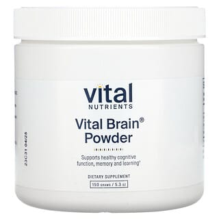 Vital Nutrients, порошок для життєво важливих функцій мозку, 150 г (5,3 унції)