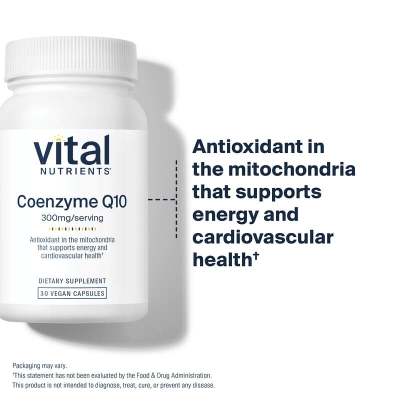 Coenzyme Q10, 300 mg, 30 Vegan Capsules