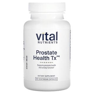 Vital Nutrients, Prostate Health TX, 90 Cápsulas Vegetarianas