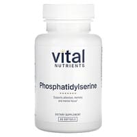 ホスファチジルセリン、300mg、ソフトジェル60粒(ソフトジェル1 ホスファチジルセリン、300mg、ソフトジェル60粒(ソフトジェル1