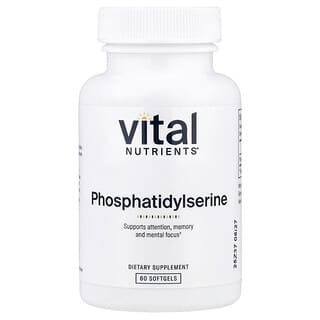 Vital Nutrients, Phosphatidylserine, 60 Softgels (150 mg per Softgel)