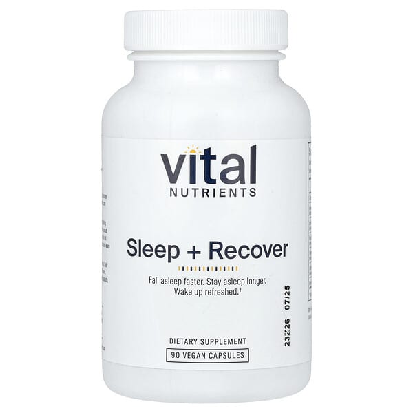 Sleep + Recover, 90 Vegan Capsules