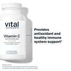 ビタミン vitamin c ビタミンC、ヴィーガンカプセル120粒（1粒あたり1,000mg）