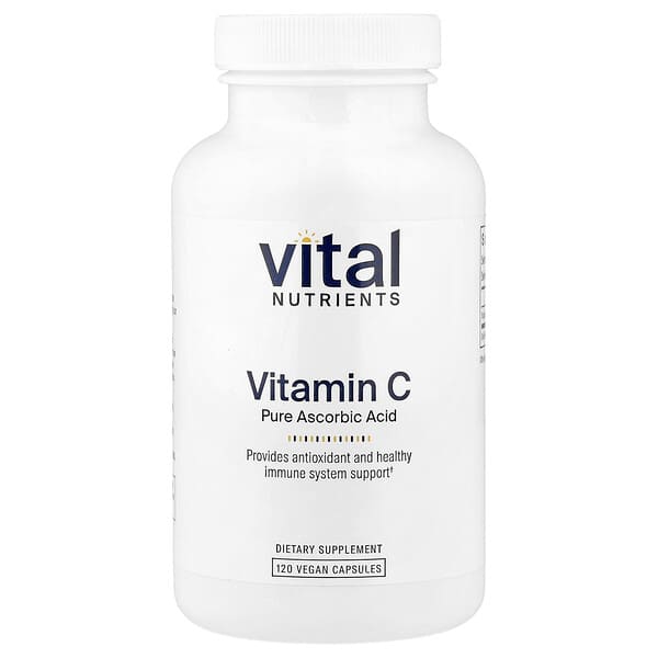 Vital Nutrients, 비타민C, 베지 캡슐 120정(캡슐 1정당 1,000mg)