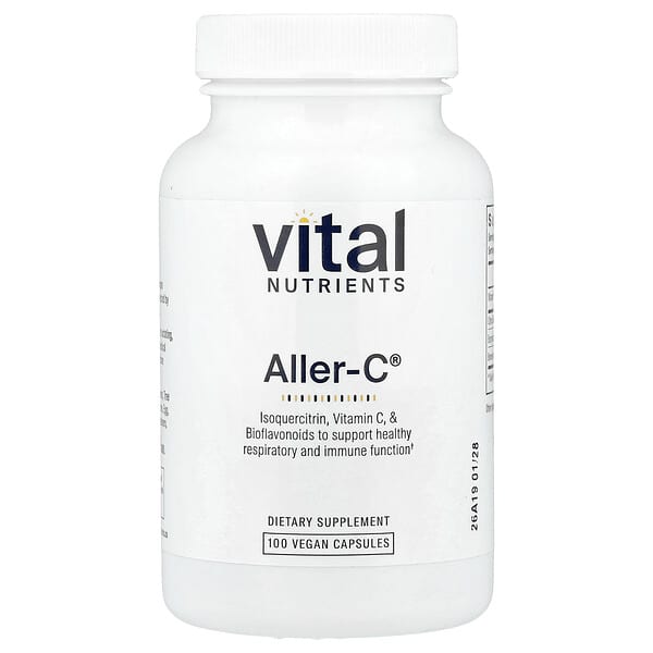 Vital Nutrients, Aller-C®, 100 Vegan Capsules — product photo 1