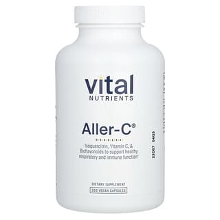 Vital Nutrients, Aller-C, 200 cápsulas veganas