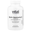 Vital Nutrients, Multi-Nährstoffe Citrat/Malat (ohne Kupfer und ohne Eisen), 180 vegetarische Kapseln