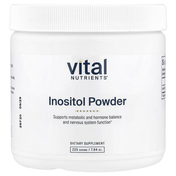 Vital Nutrients, Inositol Powder, 7.94 oz (225 g) — product photo 1
