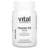 Vitamina D3, 5000 UI, 90 cápsulas vegetales