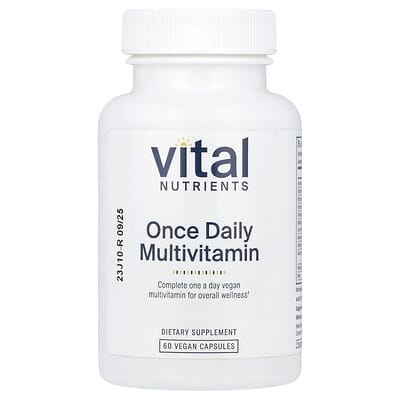 Vital Nutrients, Once Daily Multivitamin, 60 Vegan Capsules