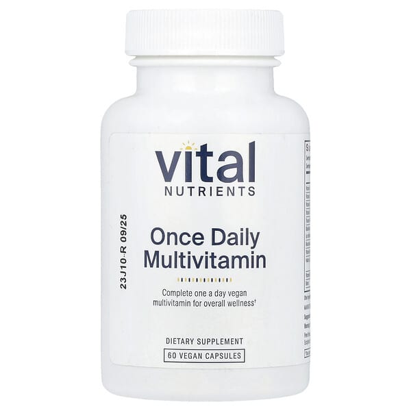 Once Daily Multivitamin, 60 Vegan Capsules