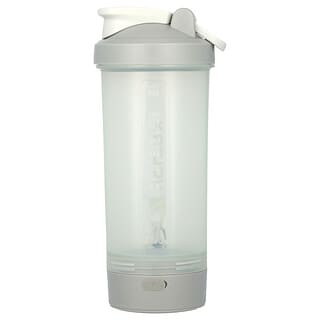 Voltrx, Merger, протеиновый шейкер, аккумуляторная бутылка, usb-C, серый, 700 мл (24 унции)
