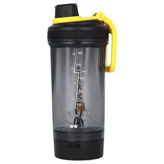 Voltrx, Gallium, Electric Shaker Bottle, Desert Yellow, 24 oz (700 ml)