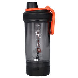 Voltrx, Gallium, Electric Shaker Bottle, Orange, 24 oz (700 ml)