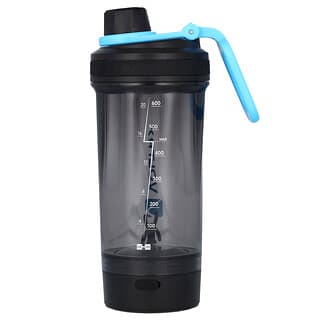 Voltrx, Gallium, Electric Shaker Bottle, Everest Blue, 24 oz (700 ml)