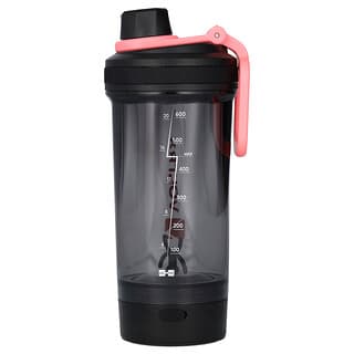 Voltrx, Gallium, Electric Shaker Bottle, Macron Pink, 24 oz (700 ml)