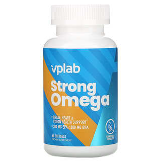 Vplab, Strong Omega, 60 Softgels
