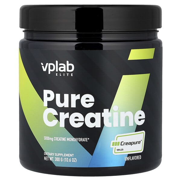 VPLab , 순수 크레아틴, 무맛, 300g(10.6oz)