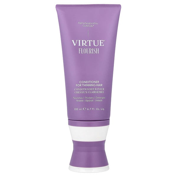 Virtue Labs, 플러리시 컨디셔너, 가는 모발용, 200ml(6.7fl oz)