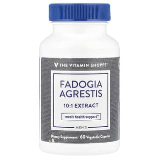 The Vitamin Shoppe, Men's Fadogia Agrestis, 600 mg, 60 Vegetable Capsules