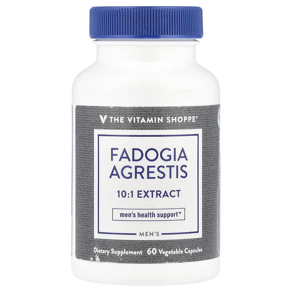 Men's Fadogia Agrestis, 60 Vegetable Capsules (600 mg per Capsule)