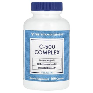 The Vitamin Shoppe, Complejo C-500, 100 cápsulas