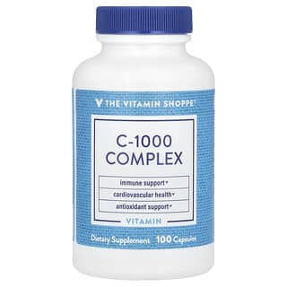 The Vitamin Shoppe‏, קומפלקס C-1000‏, 100 כמוסות