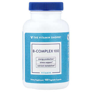 The Vitamin Shoppe, B-Complex 100, 100 Vegetable Capsules