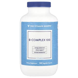 The Vitamin Shoppe, B-Complex 100, 300 рослинних капсул