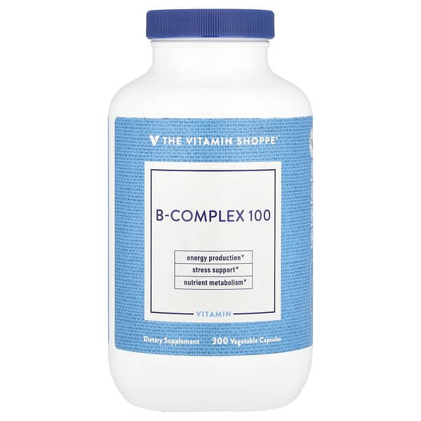 B-Complex 100, 300 Vegetable Capsules