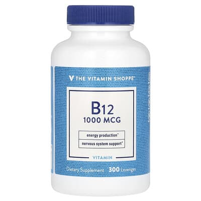 The Vitamin Shoppe, B12, 1,000 mcg, 300 Tablets