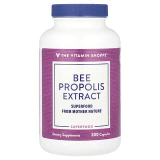 The Vitamin Shoppe, Extracto de propóleo de abeja, 250 mg, 300 cápsulas