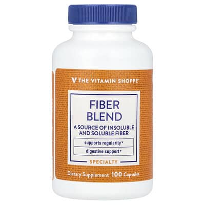 The Vitamin Shoppe, Fiber Blend, 100 Capsules