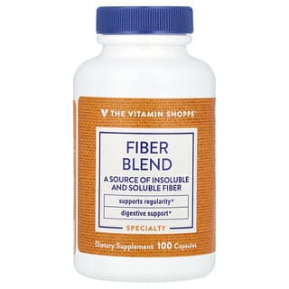 The Vitamin Shoppe, Fiber Blend, 100 Capsules